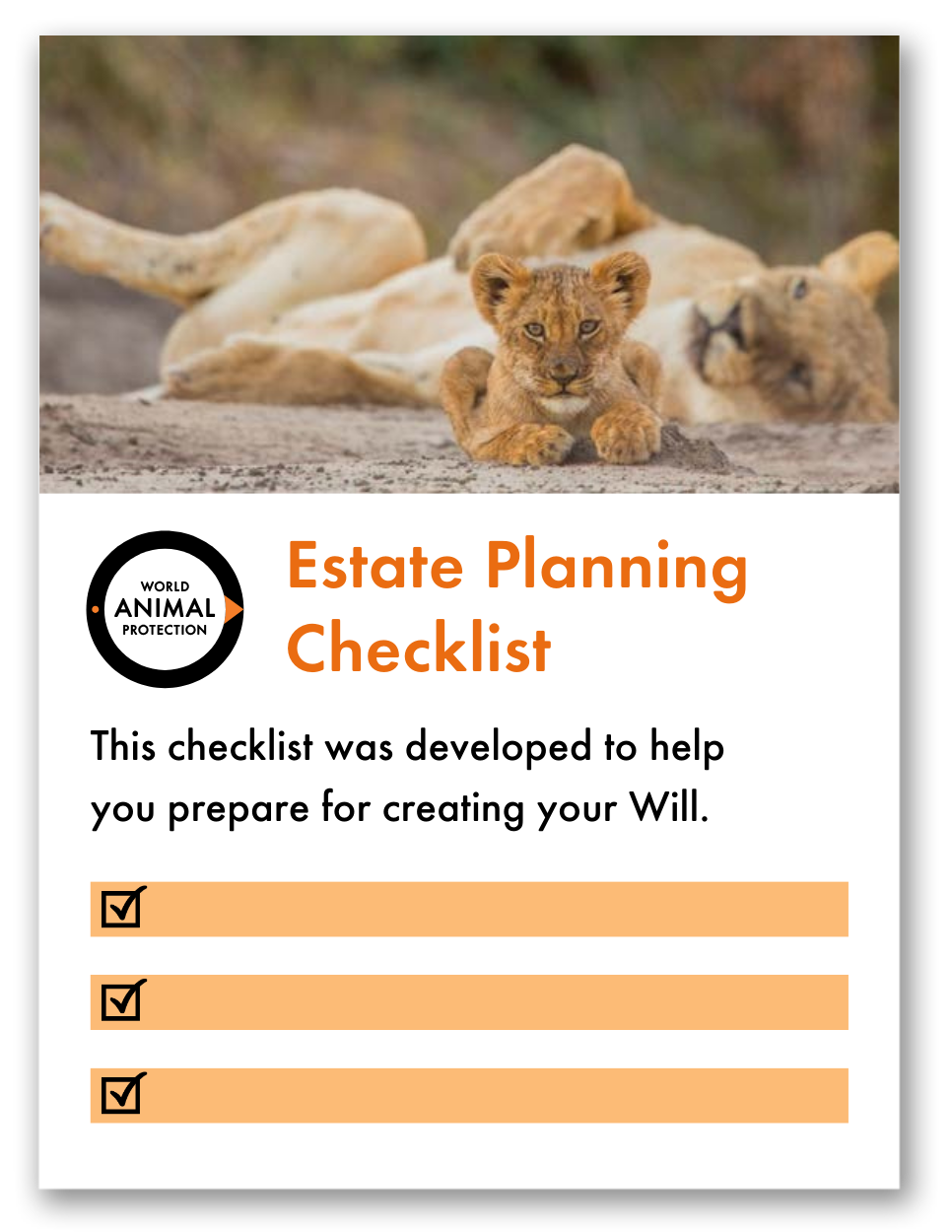 Estate planning checklist